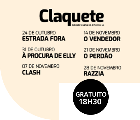 cultura+ claquete cinema outubro e novembro 2024