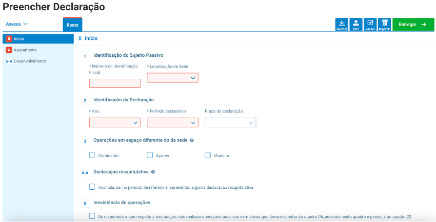 Declaração periódica do IVA
